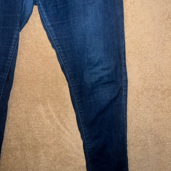 Levi Strauss Girl 18 1/2 Plus Slim Straight Stretch Adjustable Waist Denim Jeans - Picture 4 of 10